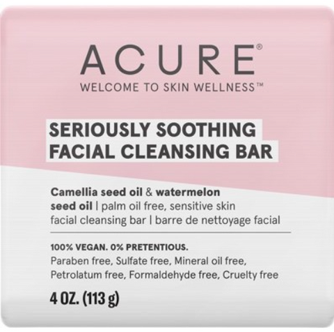 ACURE - Seriously Soothing | Facial Cleansing Bar