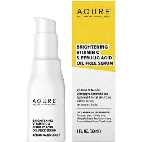 ACURE - Brightening | Vitamin C & Ferulic Acid Oil Free Serum