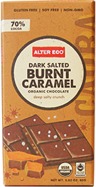 ALTER ECO - Dark Salted Burnt Caramel Organic Chocolate