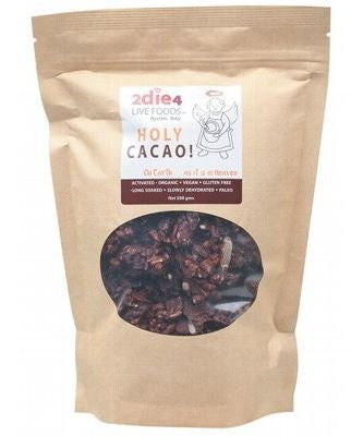 2DIE4 LIVE FOODS - Holy Cacao - Organic, Activated Cacao Snack