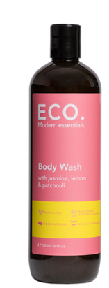 ECO. Jasmine, Lemon & Patchouli Body Wash 500mL