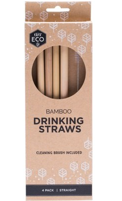 EVER ECO - Bamboo Straws | Straight