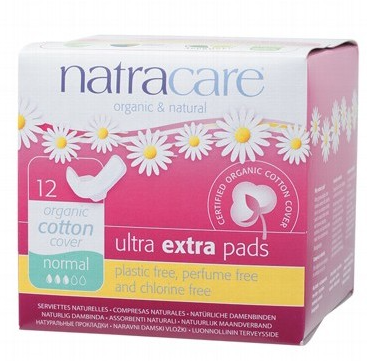 NATRACARE - Ultra Extra Pads 12 Pack (Regular)