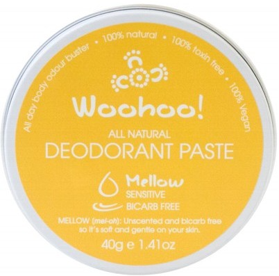 WOOHOO BODY - Deodorant Paste (Mellow) | Travel Tin
