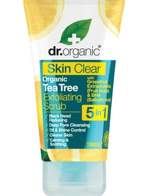 DR ORGANIC - Skin Clear Exfoliating Face Scrub