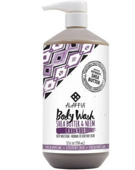 ALAFFIA - Shea Moisturising Body Wash | Lavender