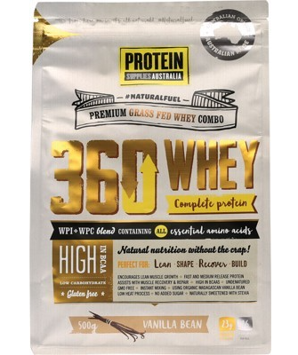 PROTEIN SUPPLIES AUSTRALIA - 360 Whey Combo | Vanilla Bean