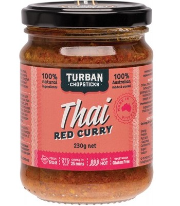 TURBAN CHOPSTICKS - Curry Paste | Thai Red Curry