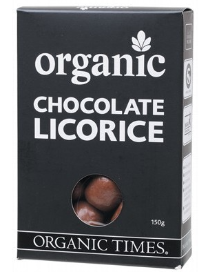 ORGANIC TIMES - Milk Chocolate Licorice