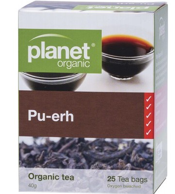 PLANET ORGANIC - Herbal Tea Bags Pu-Erh