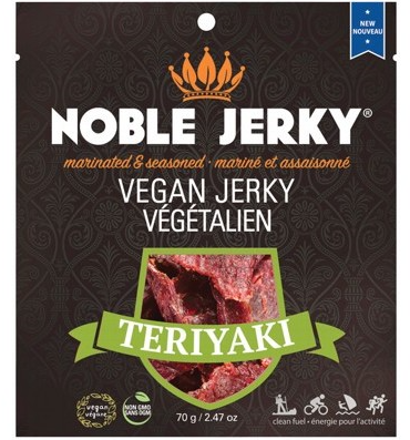 NOBLE JERKY -Vegan Jerky Teriyaki
