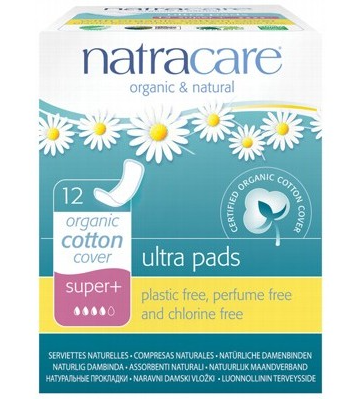 NATRACARE - Ultra Pads 12 Pack (Super Plus)