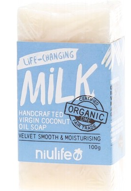 NIULIFE - Coconut Oil Soap, Milk