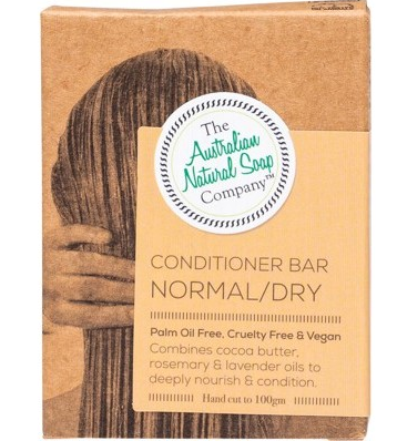 THE AUSTRALIAN NATURAL SOAP COMPANY - Solid Conditioner Bar | Normal/Dry