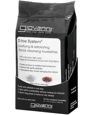 GIOVANNI COSMETICS - D:tox System Facial Cleansing Towelettes