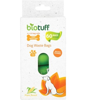 BIOTUFF - Biodegradable Dog Waste Bags
