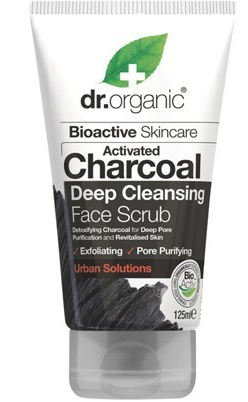 DR ORGANIC -  Activated Charcoal Face Scrub