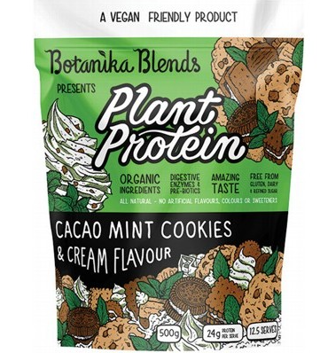 BOTANIKA BLENDS - Plant Protein | Cacao Mint Cookies & Cream