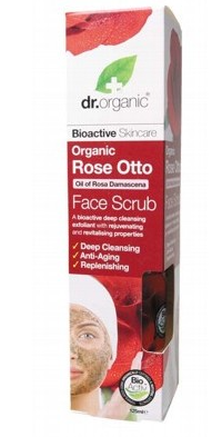 DR ORGANIC - Rose Otto Face Scrub