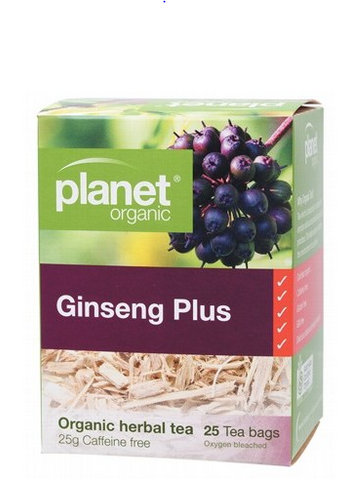 PLANET ORGANIC - Ginseng Plus Tea
