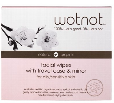 WOTNOT Oily Facial Wipes Travel Case