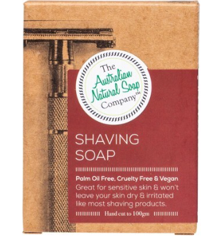 THE AUSTRALIAN NATURAL SOAP COMPANY - Shaving Soap Bar