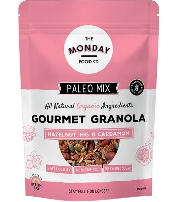 THE MONDAY FOOD CO - Paleo Granola | Hazelnut, Fig & Cardomom
