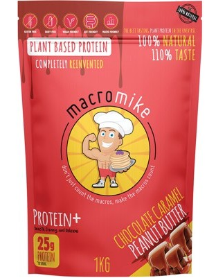 MACRO MIKE - Plant Based Protein | Chocolate Caramel
