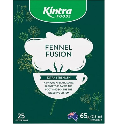 KINTRA FOODS - Herbal Tea Bags | Fennel Fusion