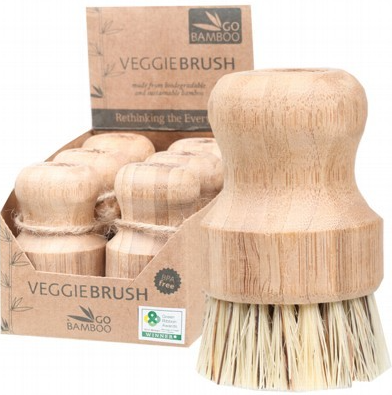 GO BAMBOO - Veggie Brush