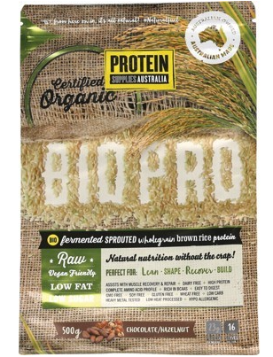 PROTEIN SUPPLIES AUSTRALIA - Bio Pro | Chocolate & Hazelnut Sprouted Brown Rice Protein