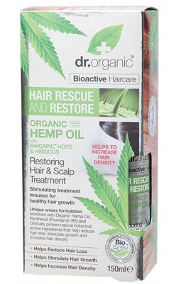 DR ORGANIC - Hemp Oil Hair and Scalp Treatment
