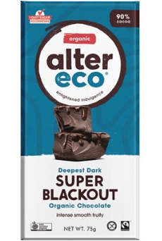ALTER ECO - Deepest Dark Super Blackout Chocolate