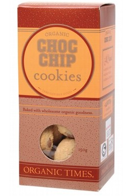 ORGANIC TIMES - Chocolate Chip Cookies