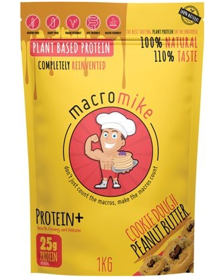 MACRO MIKE - Plant Based Protein | Cookie Dough Peanut Butter