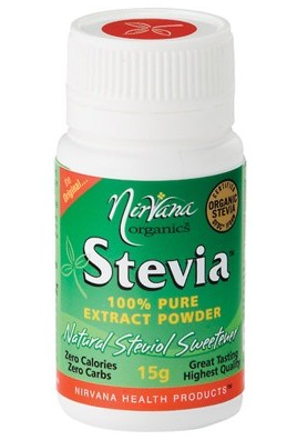 NIRVANA ORGANICS - Stevia 100% Pure Extract Powder