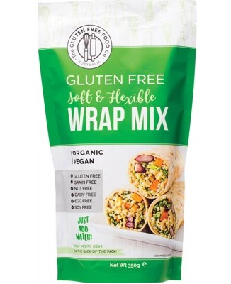 THE GLUTEN FREE FOOD CO - Soft & Flexible Wrap Mix