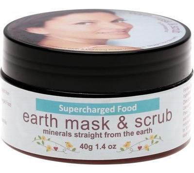 SUPERCHARGED FOOD - Earth Mask & Scrub