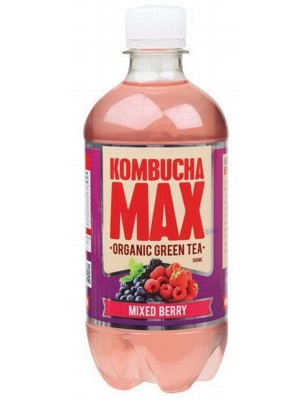 KOMBUCHA MAX - Organic Mixed Berry Kombucha 500ml