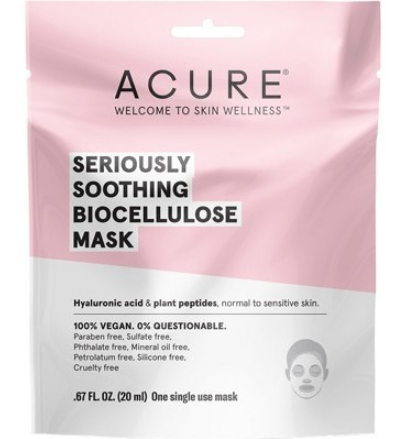 ACURE - Seriously Soothing | Biocellulose Mask