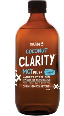 NIULIFE - Coconut Mct Oil + Clarity
