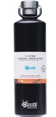 CHEEKI - Insulated Stainless Steel Bottle 1L