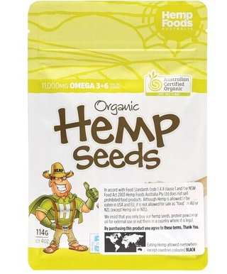 HEMP FOOD AUSTRALIA - Hulled Hemp Seeds