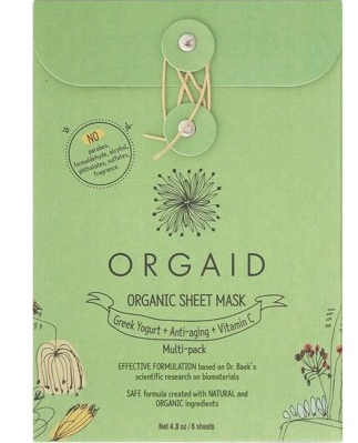 ORGAID - 6 Pack Organic Sheet Mask | Multipack