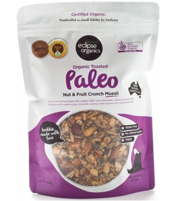 ECLIPSE ORGANICS - Organic Toasted Paleo Fruit & Nut Crunch