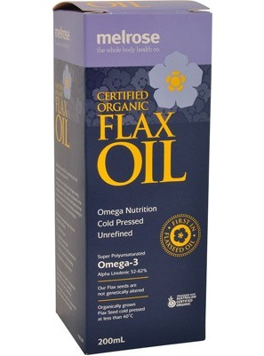 MELROSE - Certified Organic Flax Oil