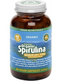GREEN NUTRITIONALS - Mountain Organic Spirulina Capsules | 520mg