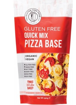 THE GLUTEN FREE FOOD CO - Quick Pizza Base Mix