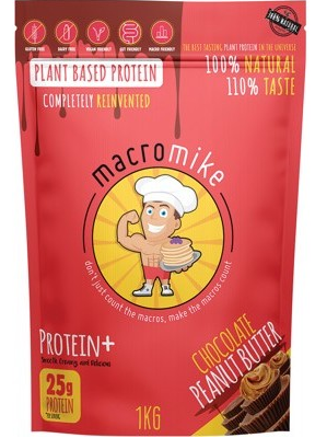 MACRO MIKE - Plant Based Protein | Chocolate Peanut Butter