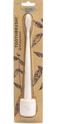 THE NATURAL FAMILY CO - Bio Toothbrush & Stand